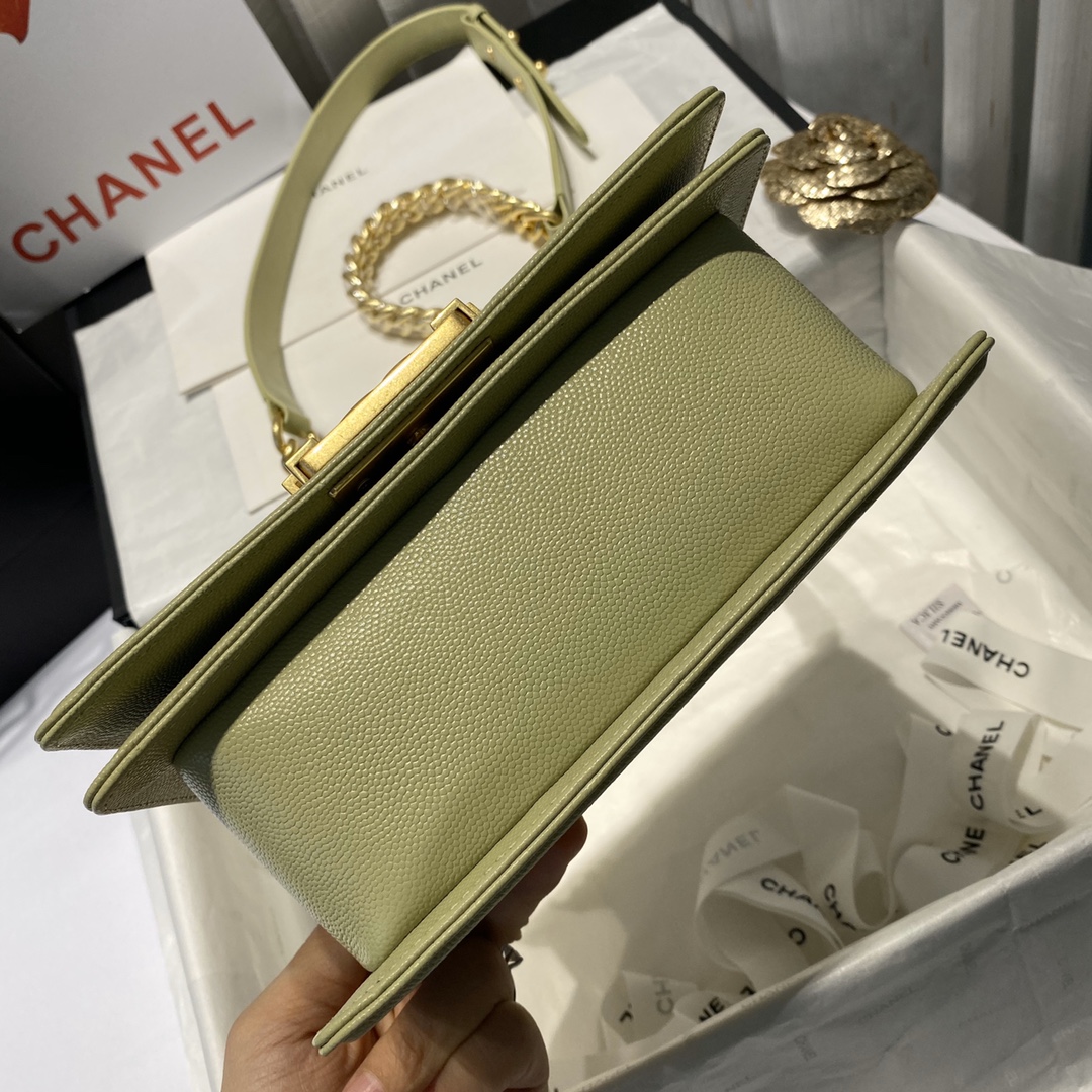 A67085, Small BOY CHANEL Handbag, Calfskin