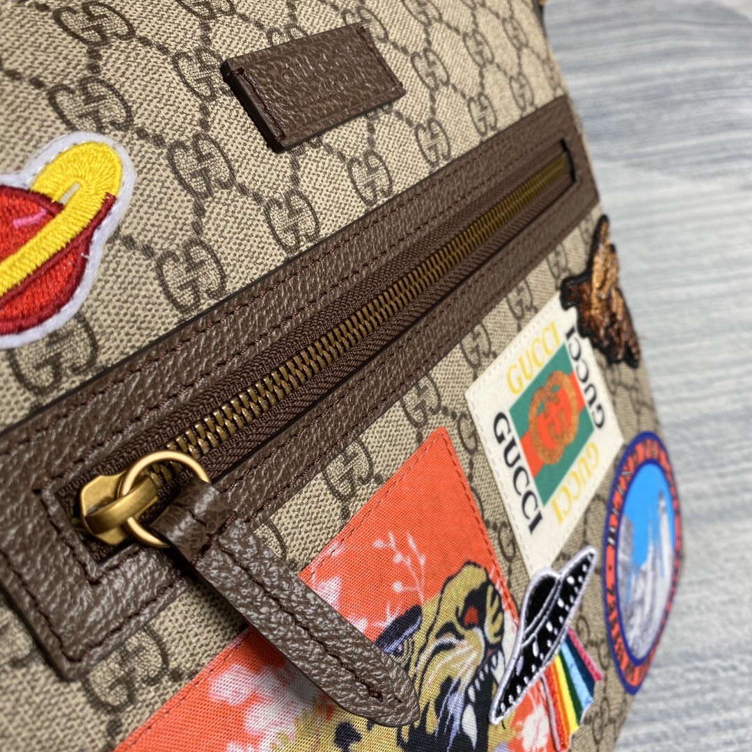 406408 Gucci Courrier soft GG Supreme messenger