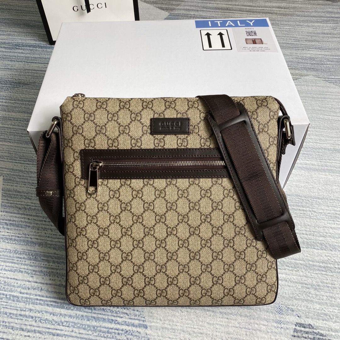406408 Gucci GG Supreme messenger