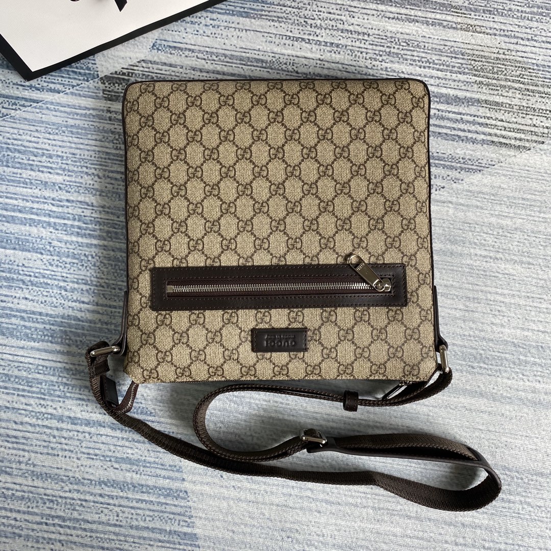 406408 Gucci GG Supreme messenger