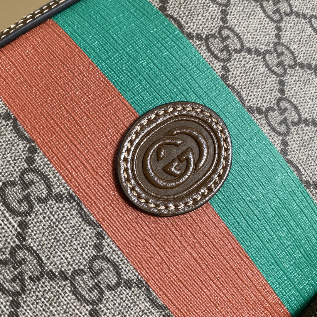 636654 'Fake/Not' print medium backpack, GUCCI Backpacks
