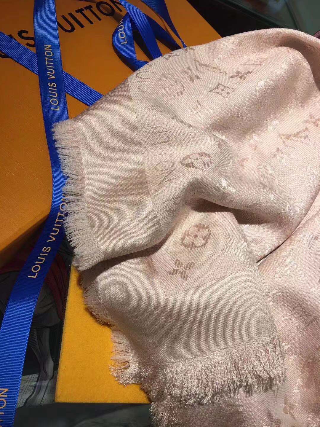 MONOGRAM SHINE SHAWL, LOUIS VUITTON LV SHAWL