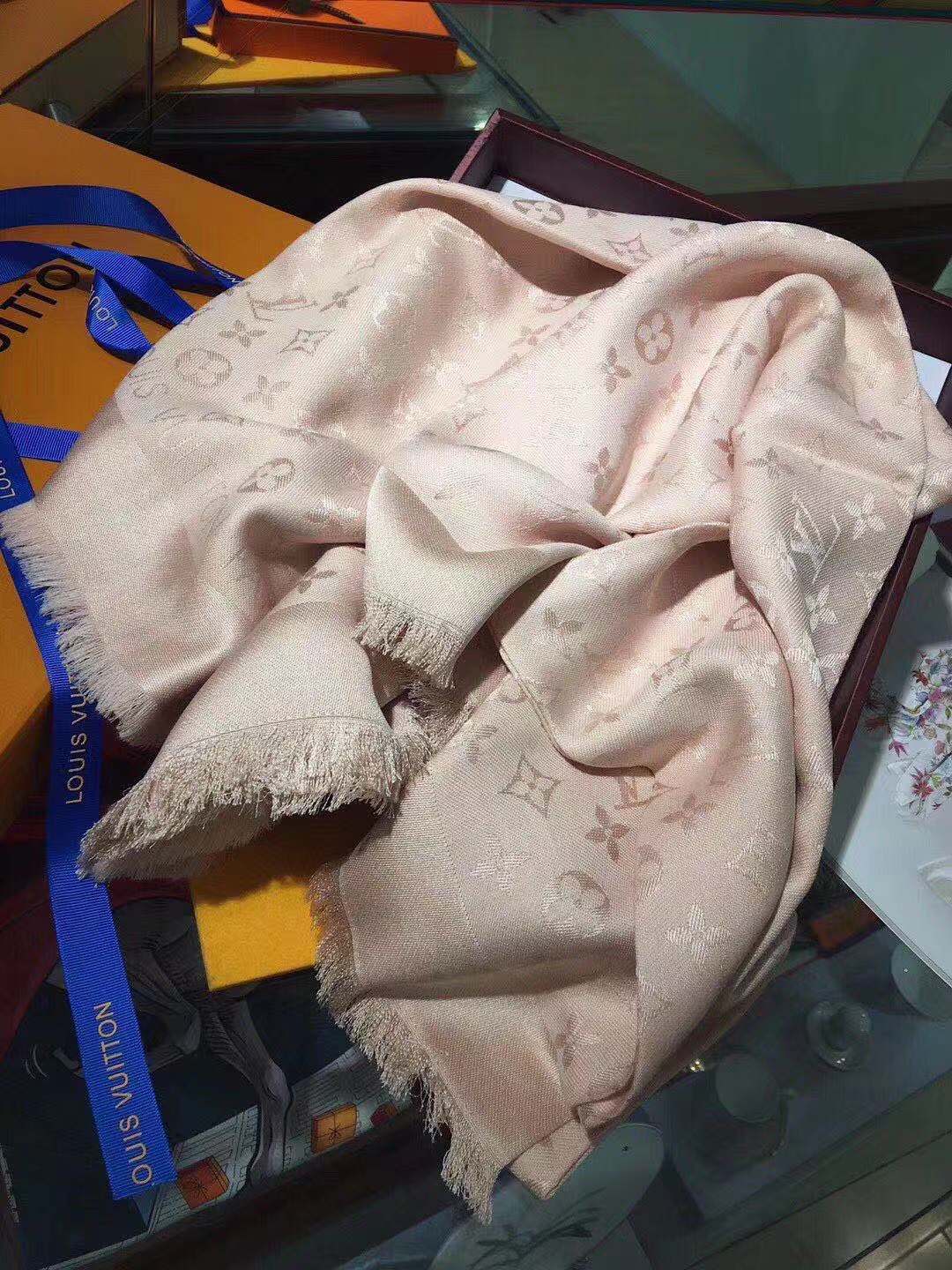 MONOGRAM SHINE SHAWL, LOUIS VUITTON LV SHAWL