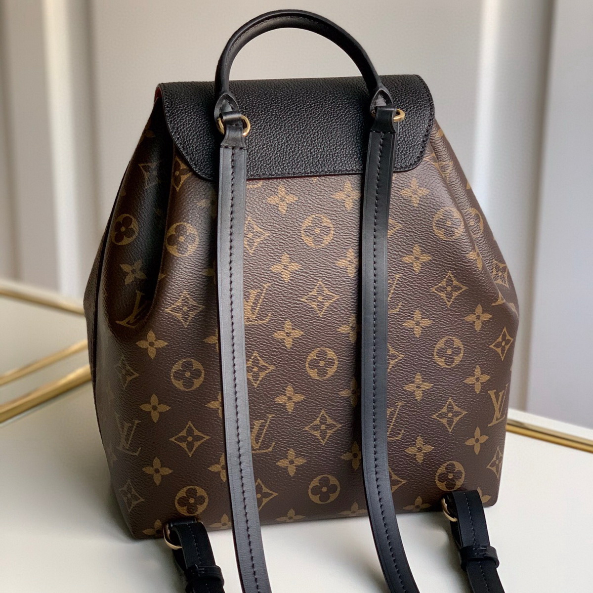 M45515  MONTSOURIS PM, LOUIS VUITTON LV Backpacks