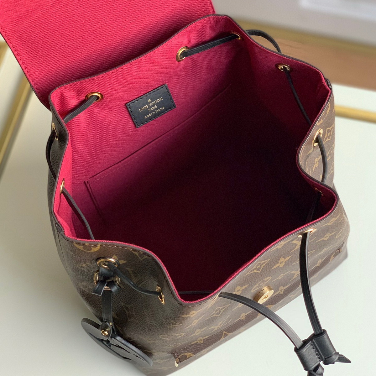 M45515  MONTSOURIS PM, LOUIS VUITTON LV Backpacks