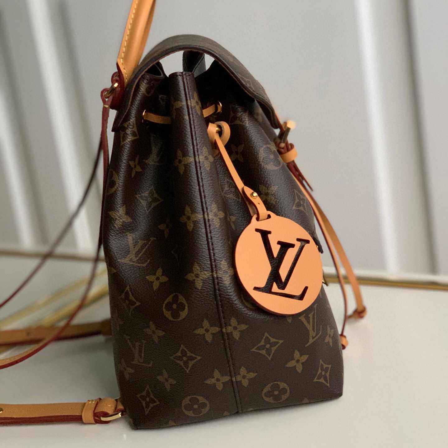 M45501 MONTSOURIS PM, LOUIS VUITTON LV Backpacks