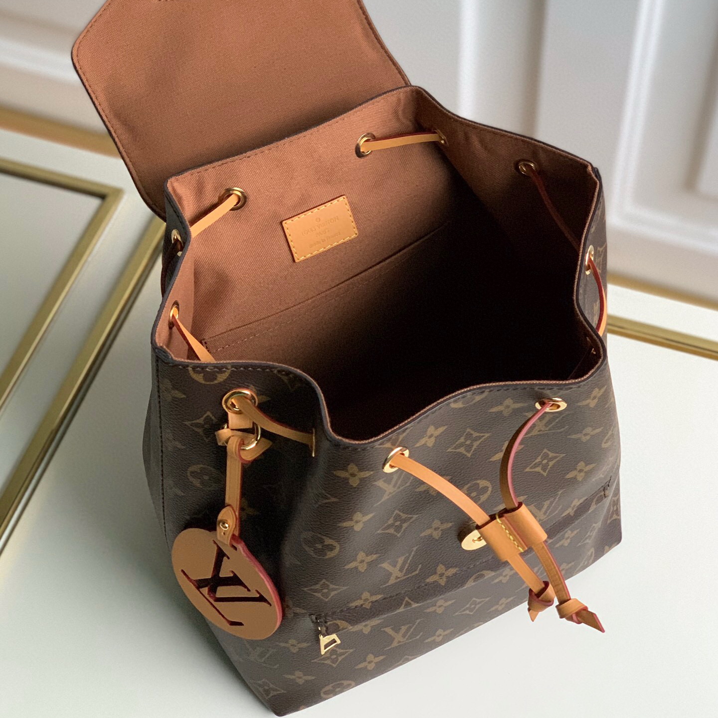 M45501 MONTSOURIS PM, LOUIS VUITTON LV Backpacks