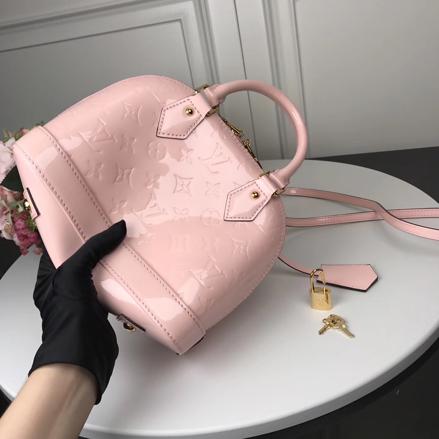 ALMA BB, Leather Handbag, Louis Vuitton LV