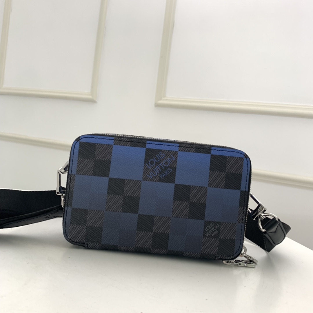 N60414  ALPHA WEARABLE WALLET, All Small Leather Goods Alpha Wearable Wallet, Louis Vuitton LV