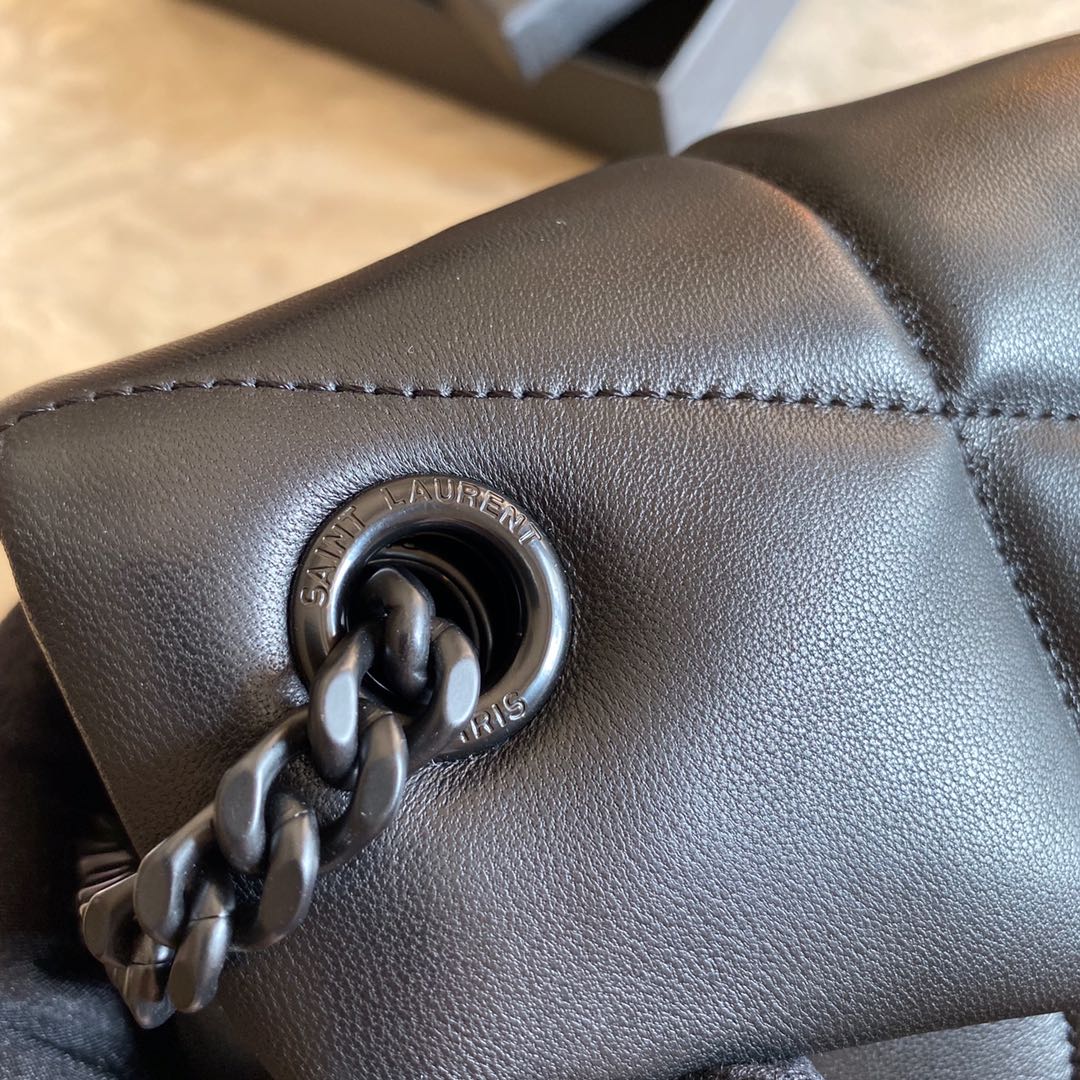 LOULOU PUFFER SMALL BAG IN QUILTED LAMBSKIN, YSL SAINT LAURENT 577476