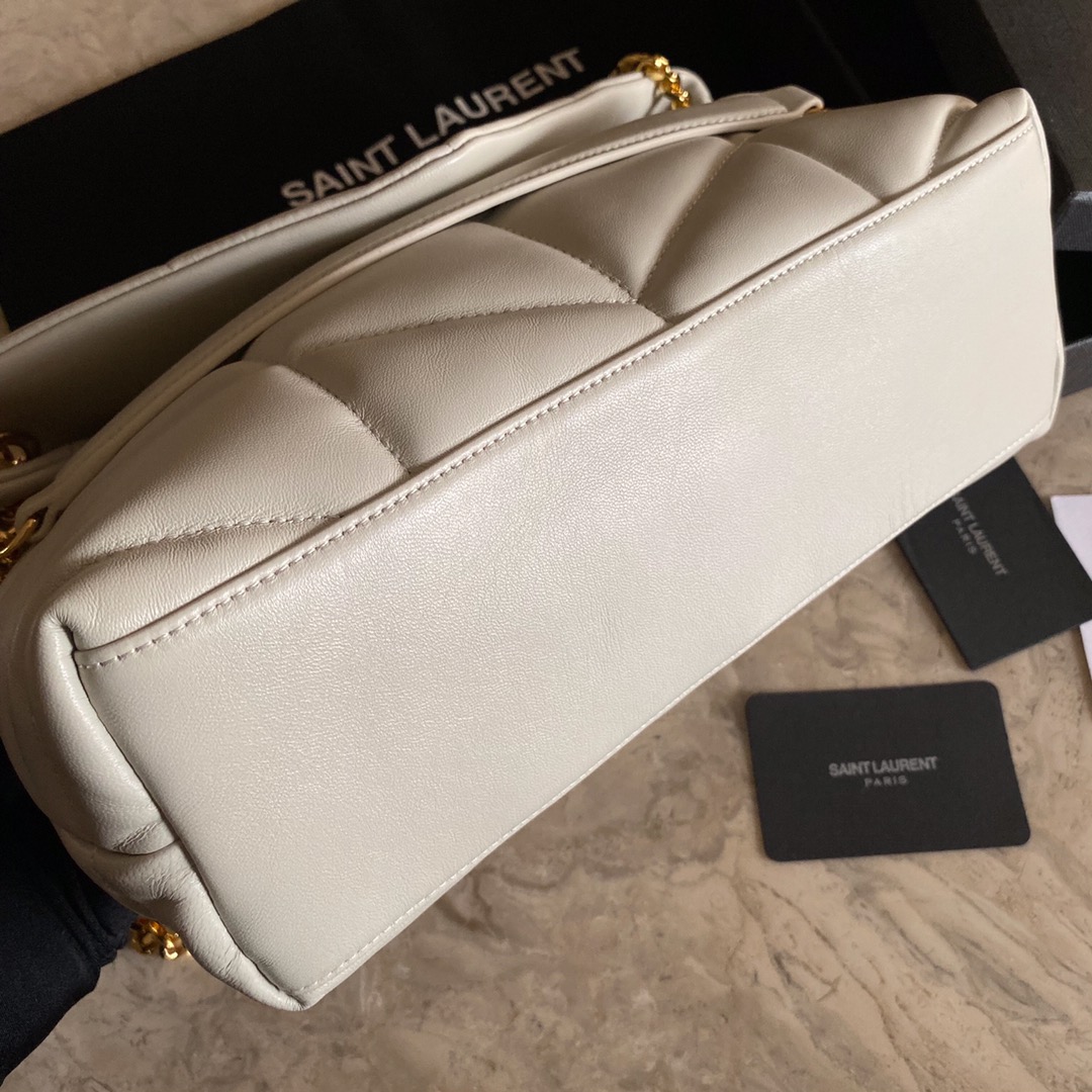 LOULOU PUFFER SMALL BAG IN QUILTED LAMBSKIN, YSL SAINT LAURENT 577476