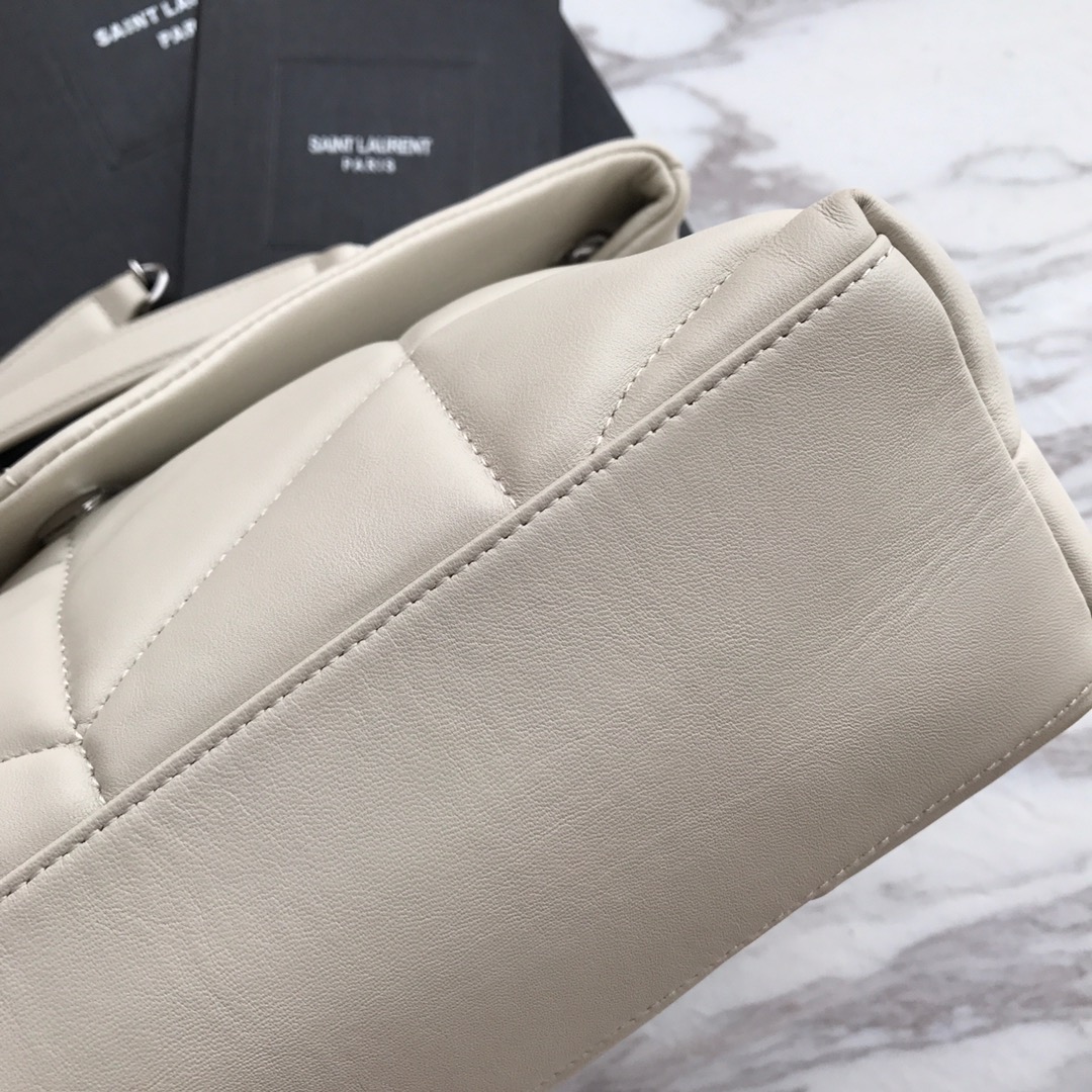 LOULOU PUFFER SMALL BAG IN QUILTED LAMBSKIN, YSL SAINT LAURENT 577476