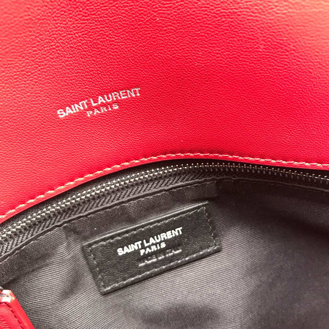 LOULOU PUFFER SMALL BAG IN QUILTED LAMBSKIN, YSL SAINT LAURENT 577476