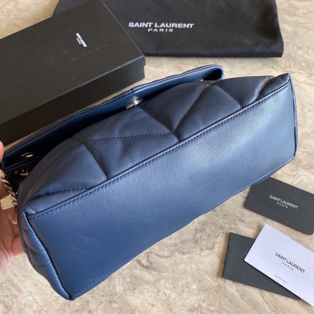 LOULOU PUFFER SMALL BAG IN QUILTED LAMBSKIN, YSL SAINT LAURENT 577476