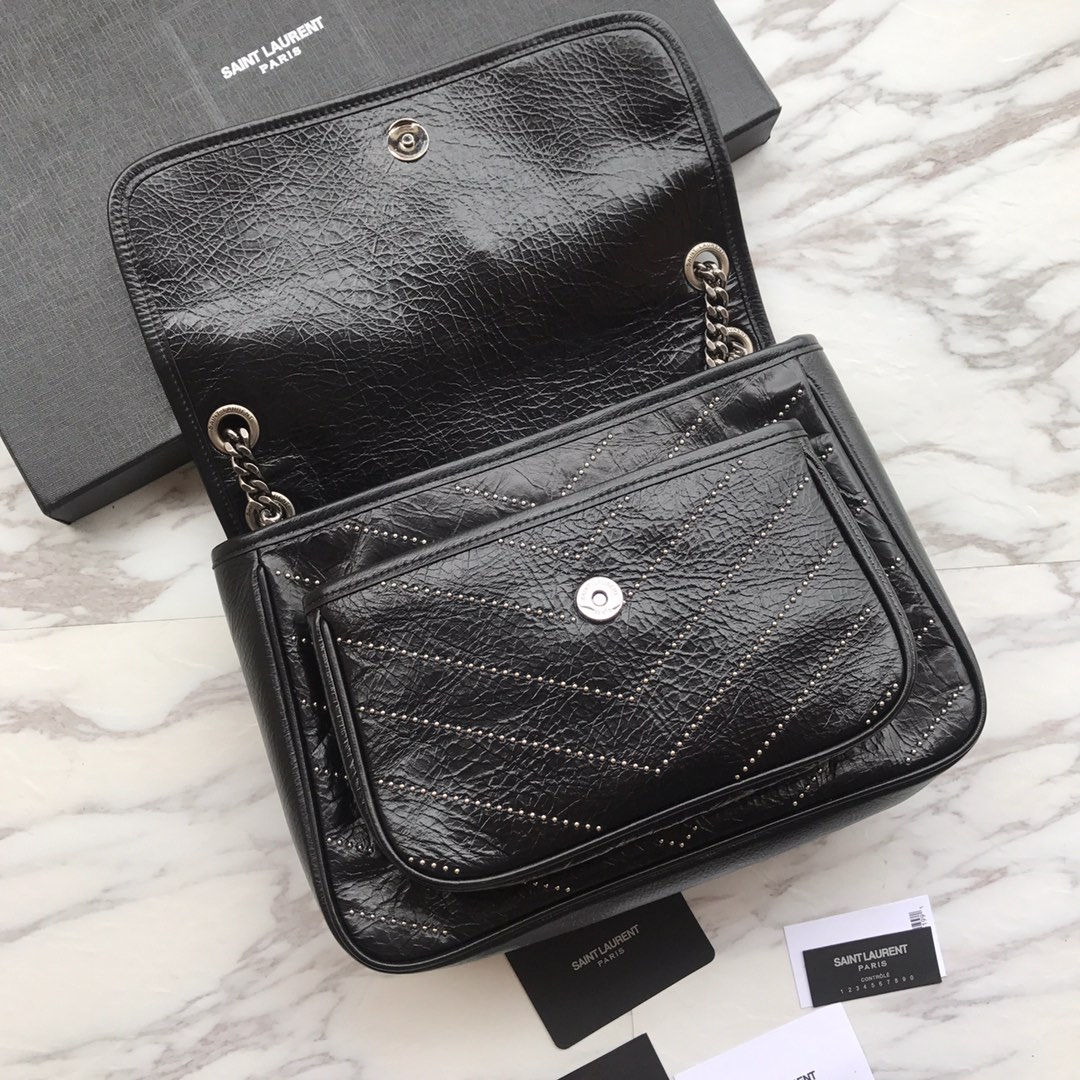 498894 NIKI MEDIUM IN VINTAGE LEATHER, YSL Saint Laurent