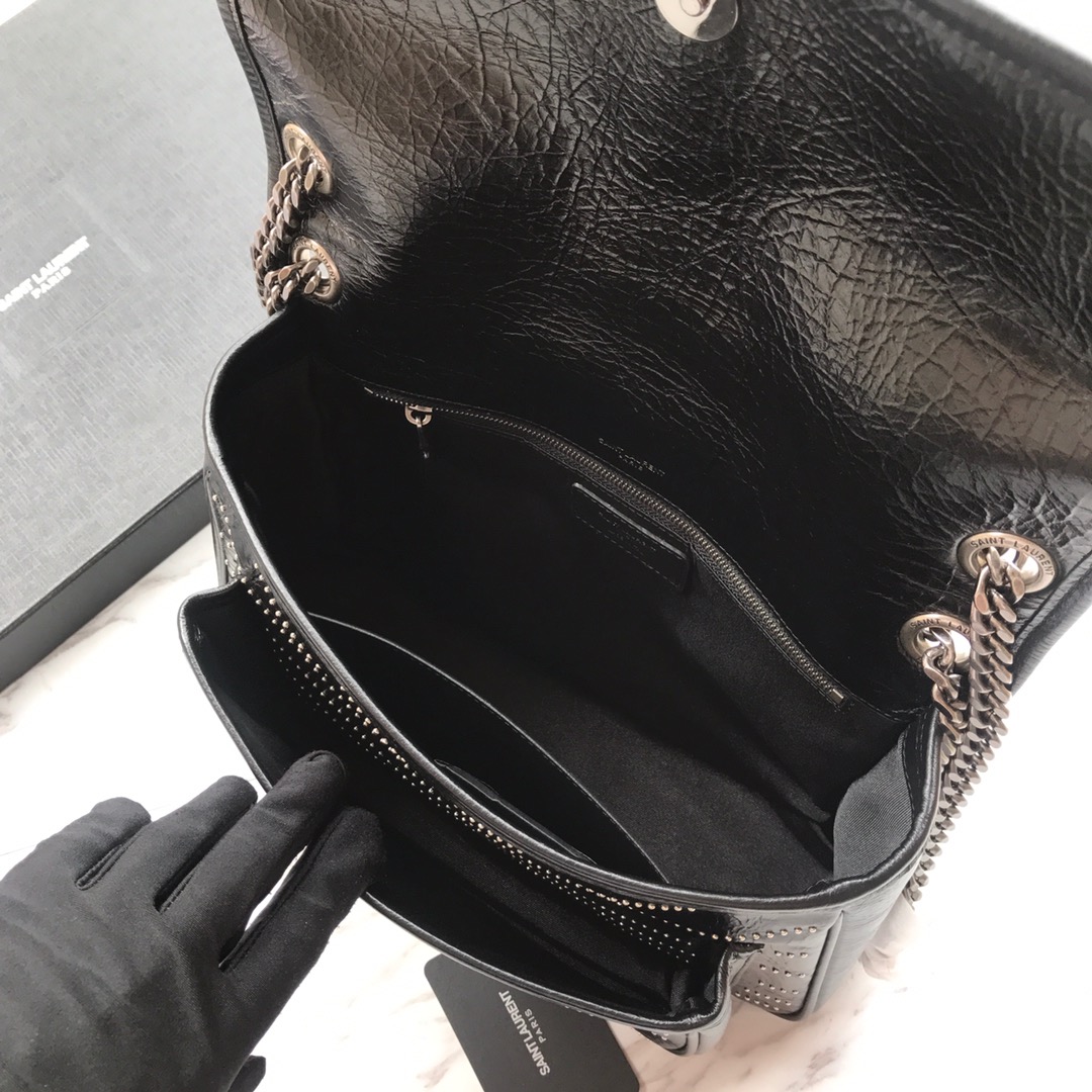 498894 NIKI MEDIUM IN VINTAGE LEATHER, YSL Saint Laurent