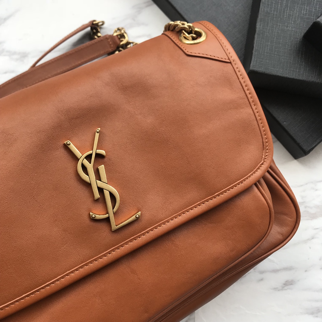 498894 NIKI MEDIUM IN VINTAGE LEATHER, YSL Saint Laurent