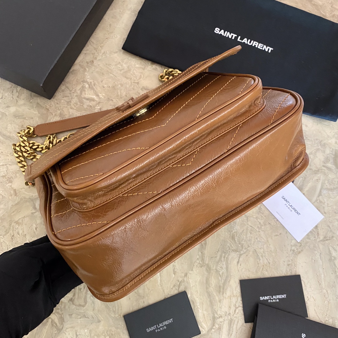 498894 NIKI MEDIUM IN VINTAGE LEATHER, YSL Saint Laurent