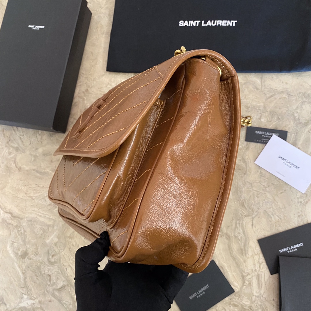 498894 NIKI MEDIUM IN VINTAGE LEATHER, YSL Saint Laurent