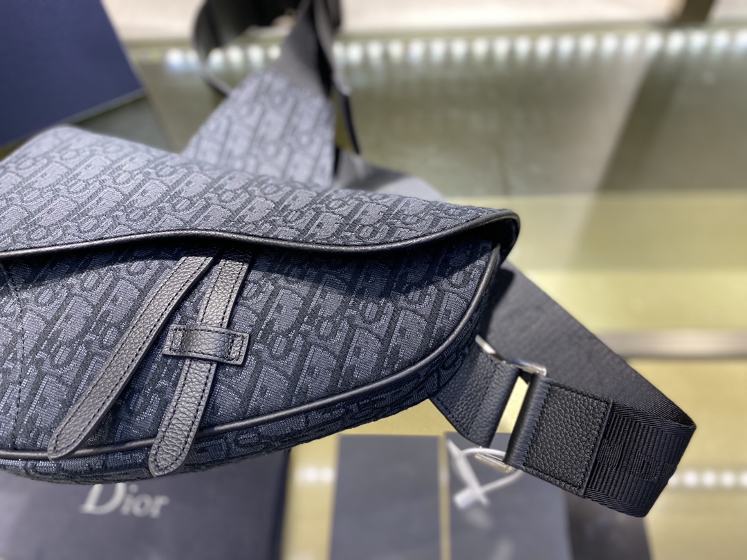 SADDLE BAG, Dior Oblique Jacquard, DIOR