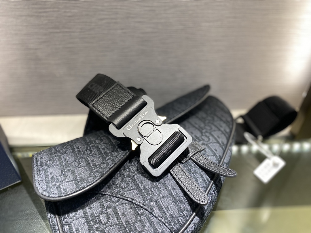 SADDLE BAG, Dior Oblique Jacquard, DIOR