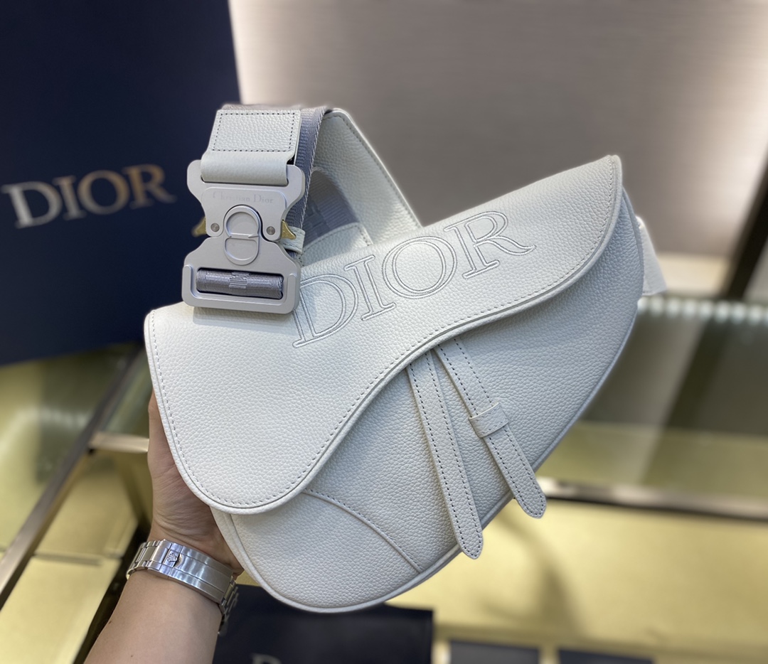 SADDLE BAG, Grained Calfskin , DIOR