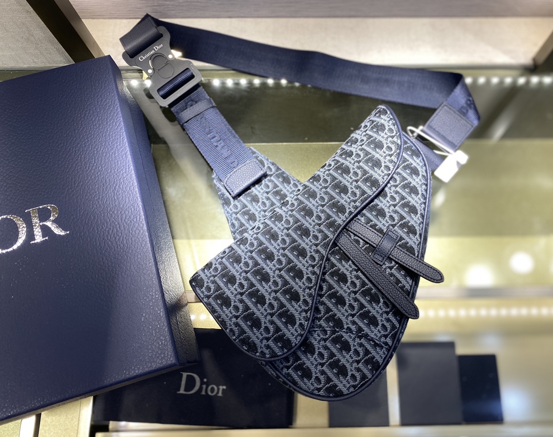 SADDLE BAG, Dior Oblique Jacquard, DIOR