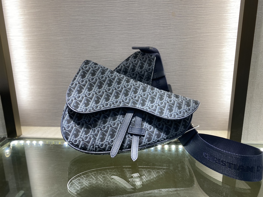SADDLE BAG, Dior Oblique Jacquard, DIOR