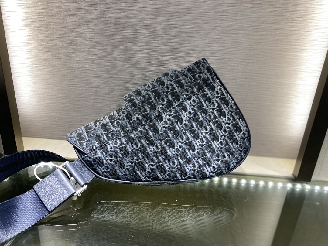 SADDLE BAG, Dior Oblique Jacquard, DIOR
