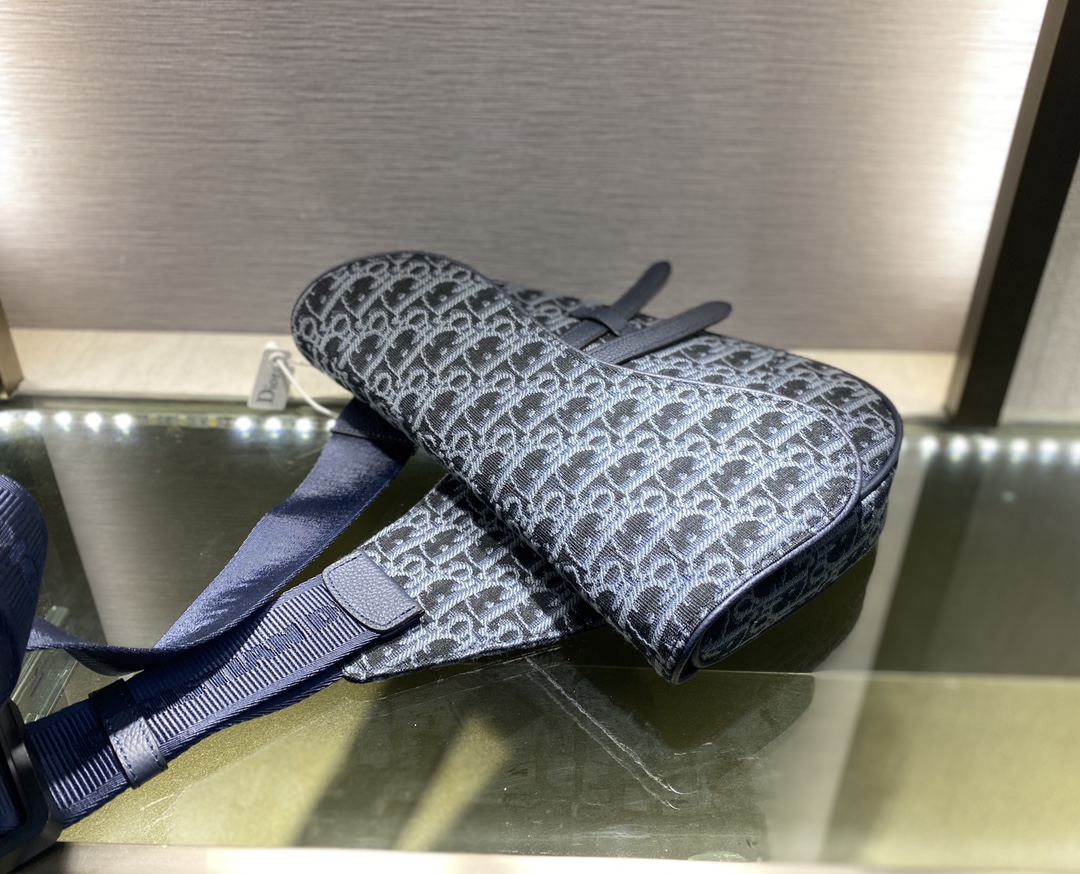 SADDLE BAG, Dior Oblique Jacquard, DIOR
