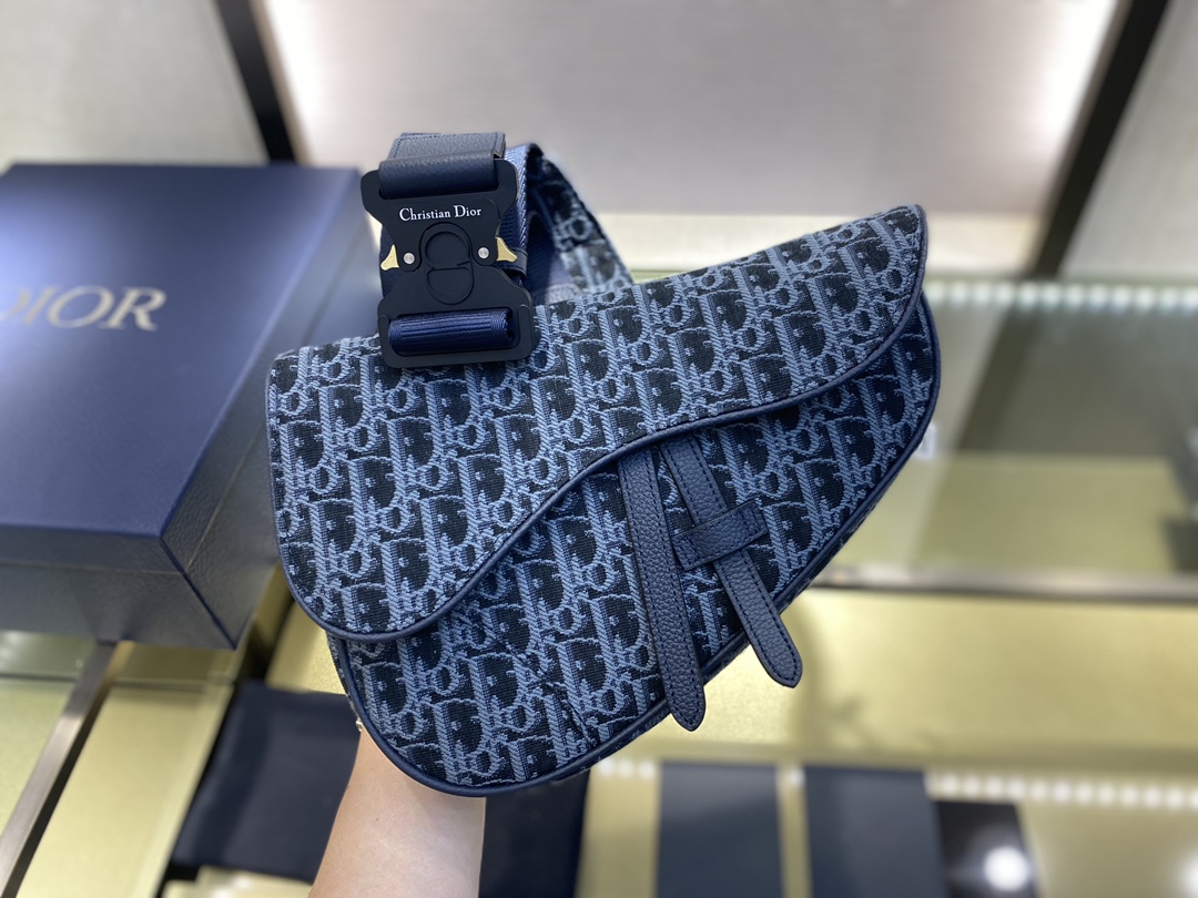SADDLE BAG, Dior Oblique Jacquard, DIOR