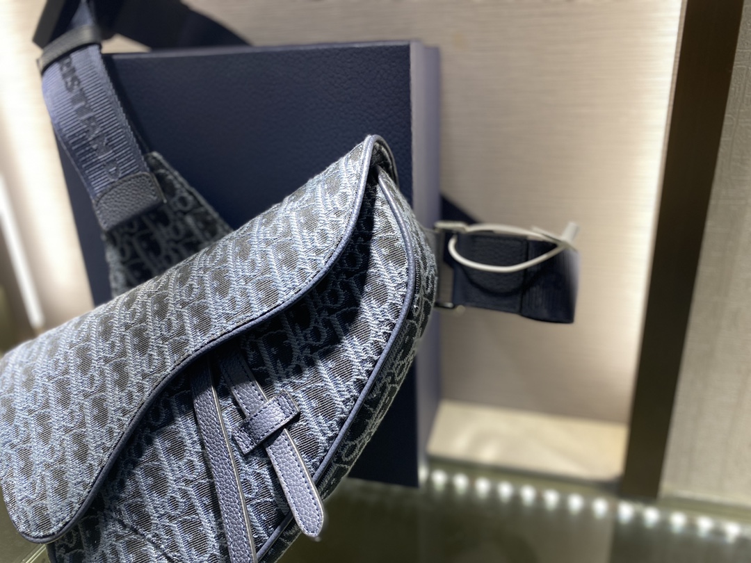 SADDLE BAG, Dior Oblique Jacquard, DIOR