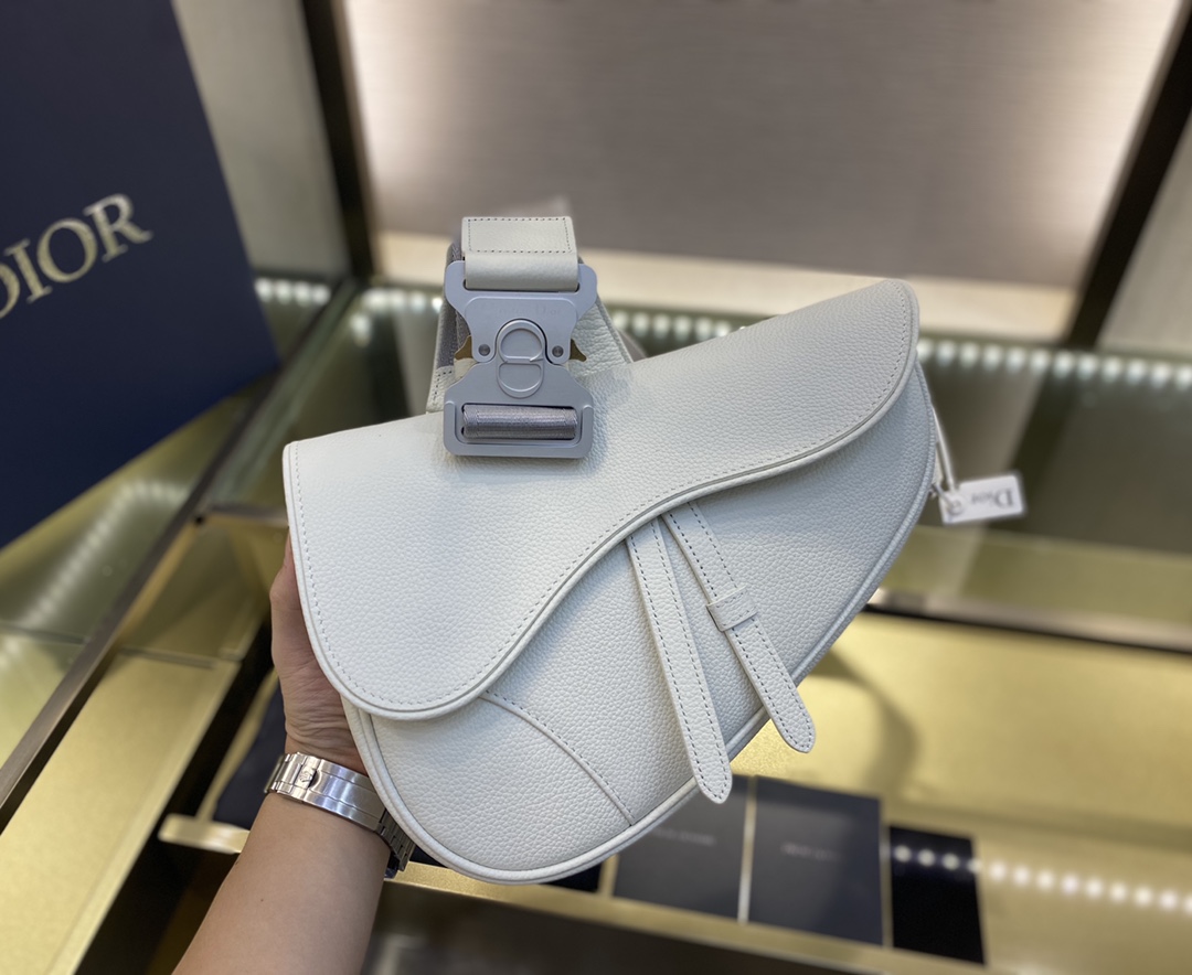 SADDLE BAG, Grained Calfskin , DIOR