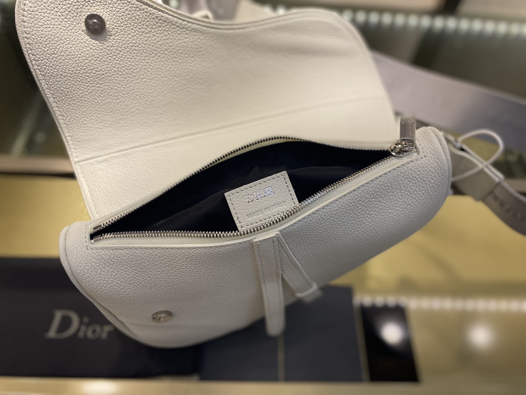 SADDLE BAG, Grained Calfskin , DIOR
