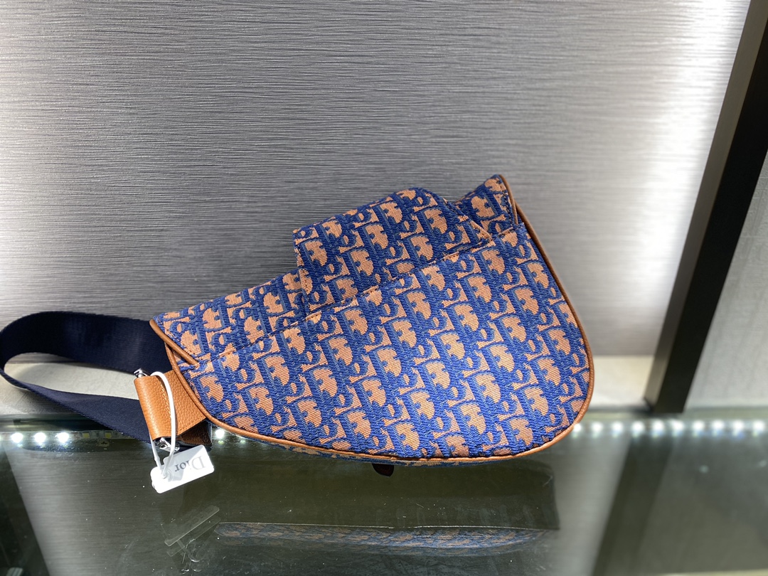 SADDLE BAG, Dior Oblique Jacquard, DIOR