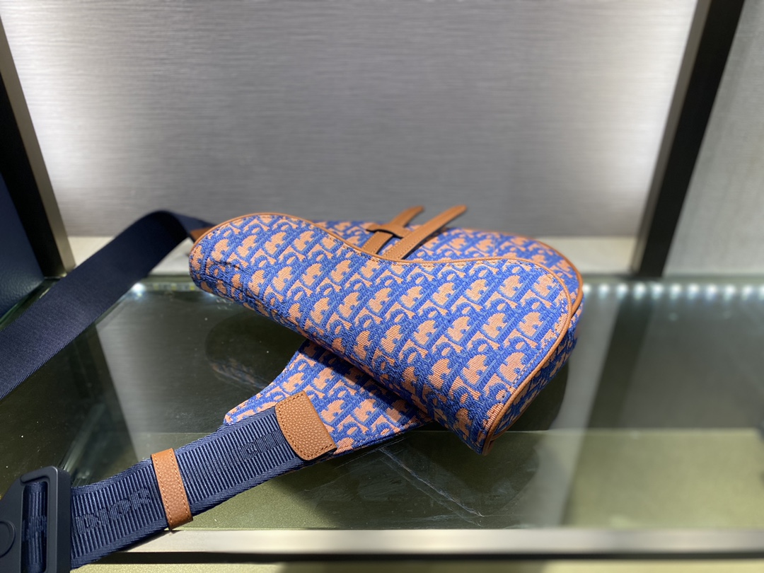 SADDLE BAG, Dior Oblique Jacquard, DIOR