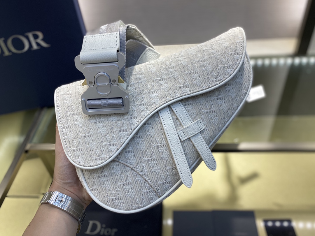 SADDLE BAG, Dior Oblique Jacquard, DIOR