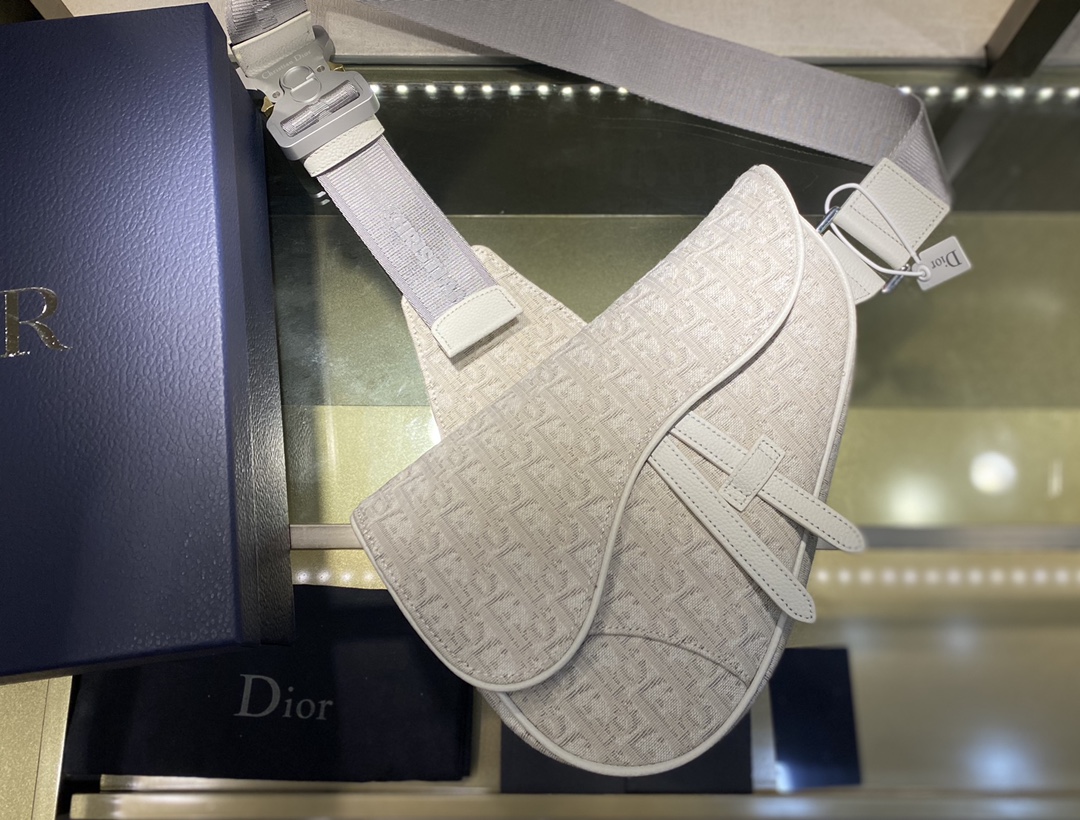 SADDLE BAG, Dior Oblique Jacquard, DIOR
