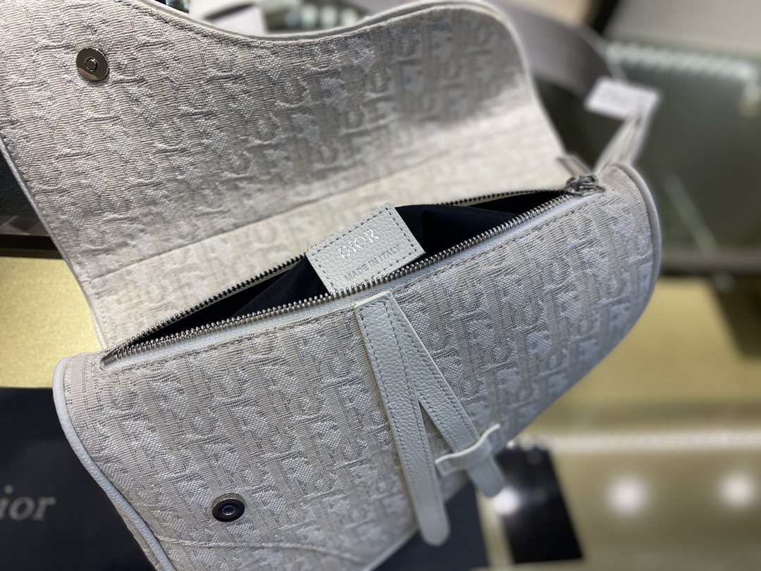 SADDLE BAG, Dior Oblique Jacquard, DIOR