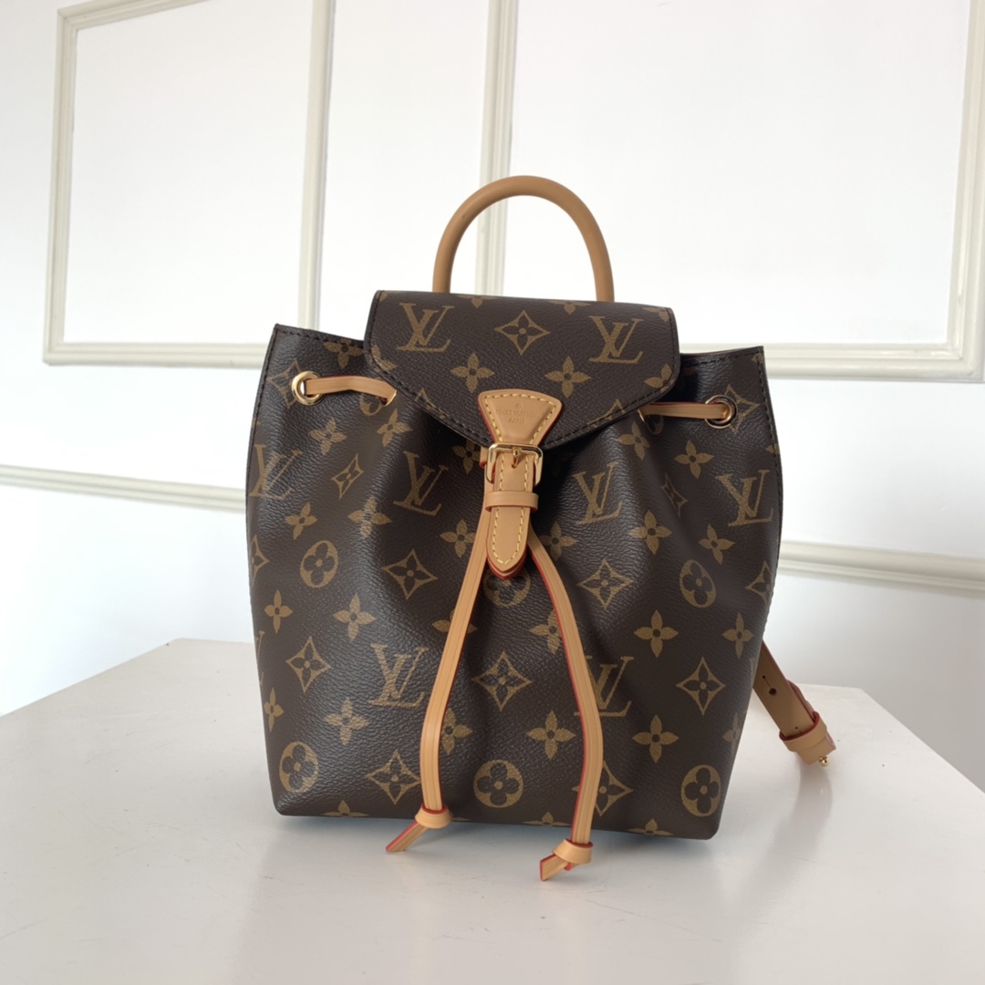M45502  MONTSOURIS BB, LOUIS VUITTON LV Backpacks