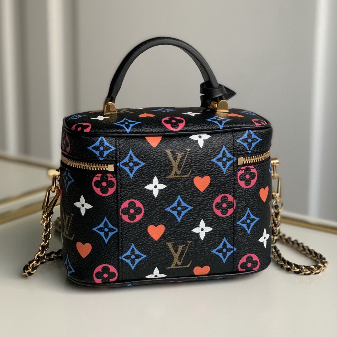 M57482 GAME ON VANITY PM, LOUIS VUITTON LV Top Handles