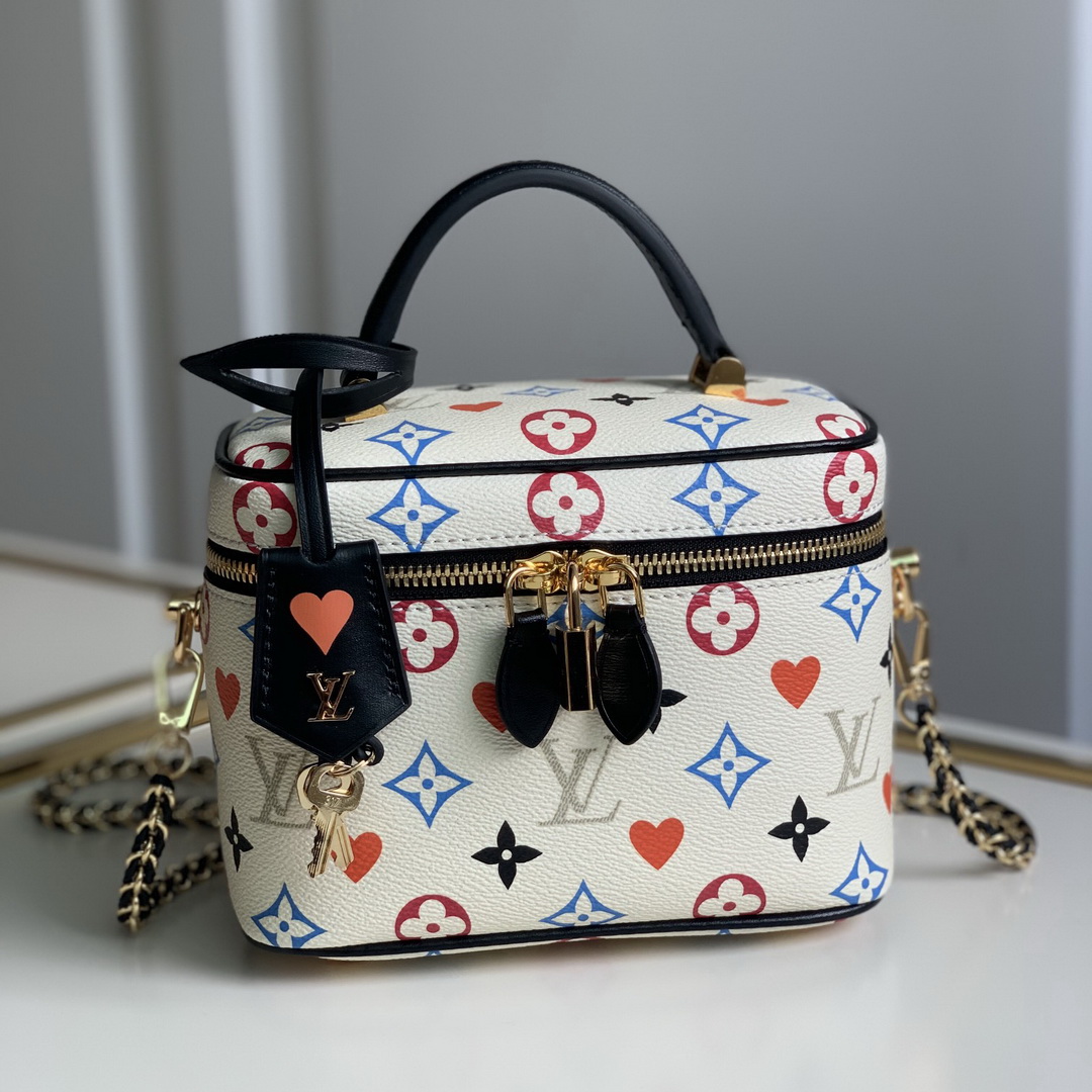 M57458 GAME ON VANITY PM, LOUIS VUITTON LV Top Handles