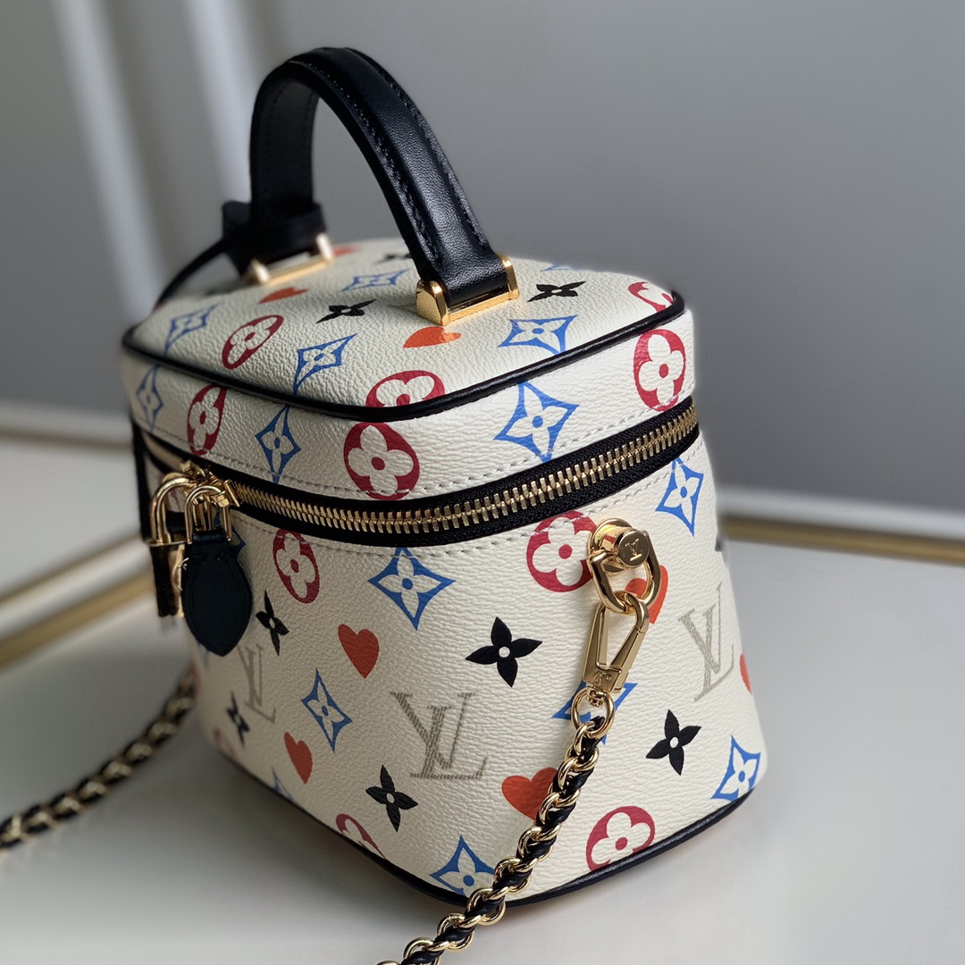 M57458 GAME ON VANITY PM, LOUIS VUITTON LV Top Handles