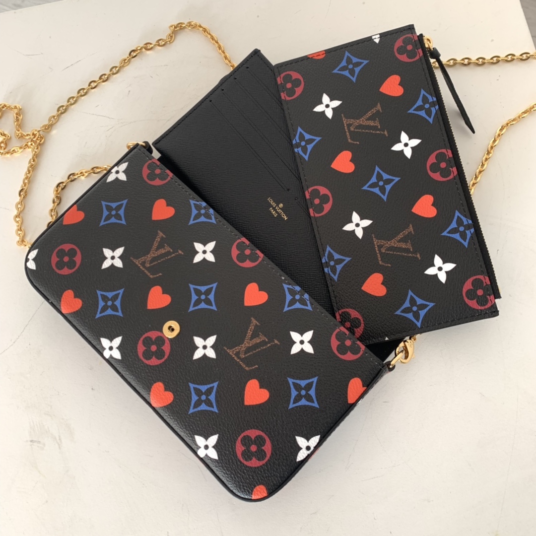 M80232  GAME ON FÉLICIE POCHETTE, Louis Vuitton LV