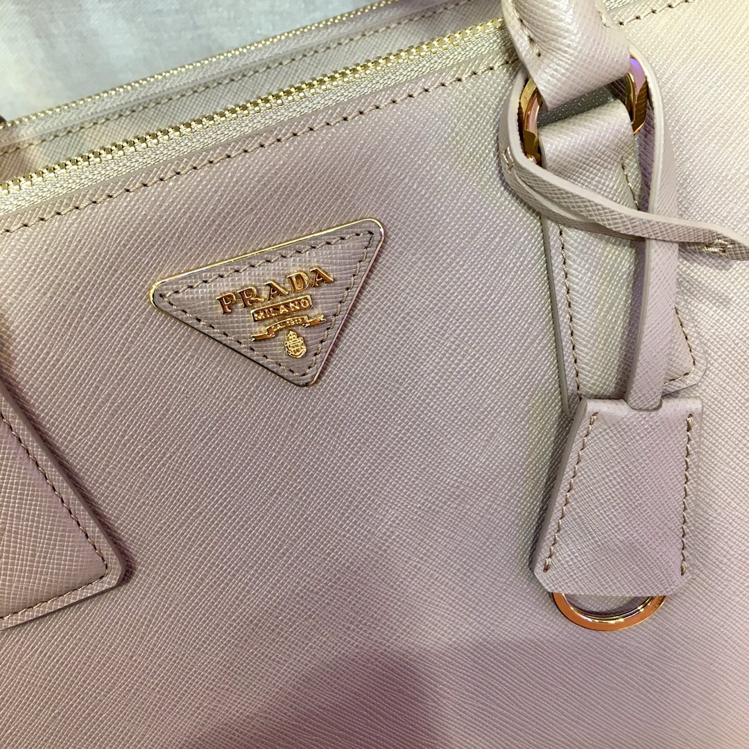 Medium Saffiano Leather Prada Galleria Bag, 1BA274