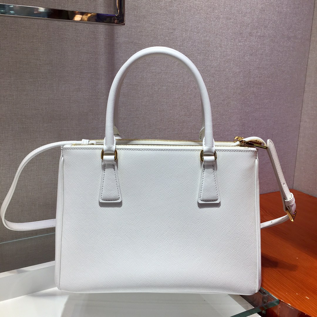 Medium Saffiano Leather Prada Galleria Bag, 1BA274