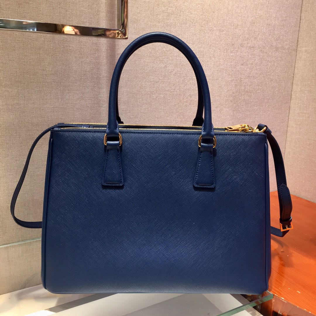 Medium Saffiano Leather Prada Galleria Bag, 1BA274