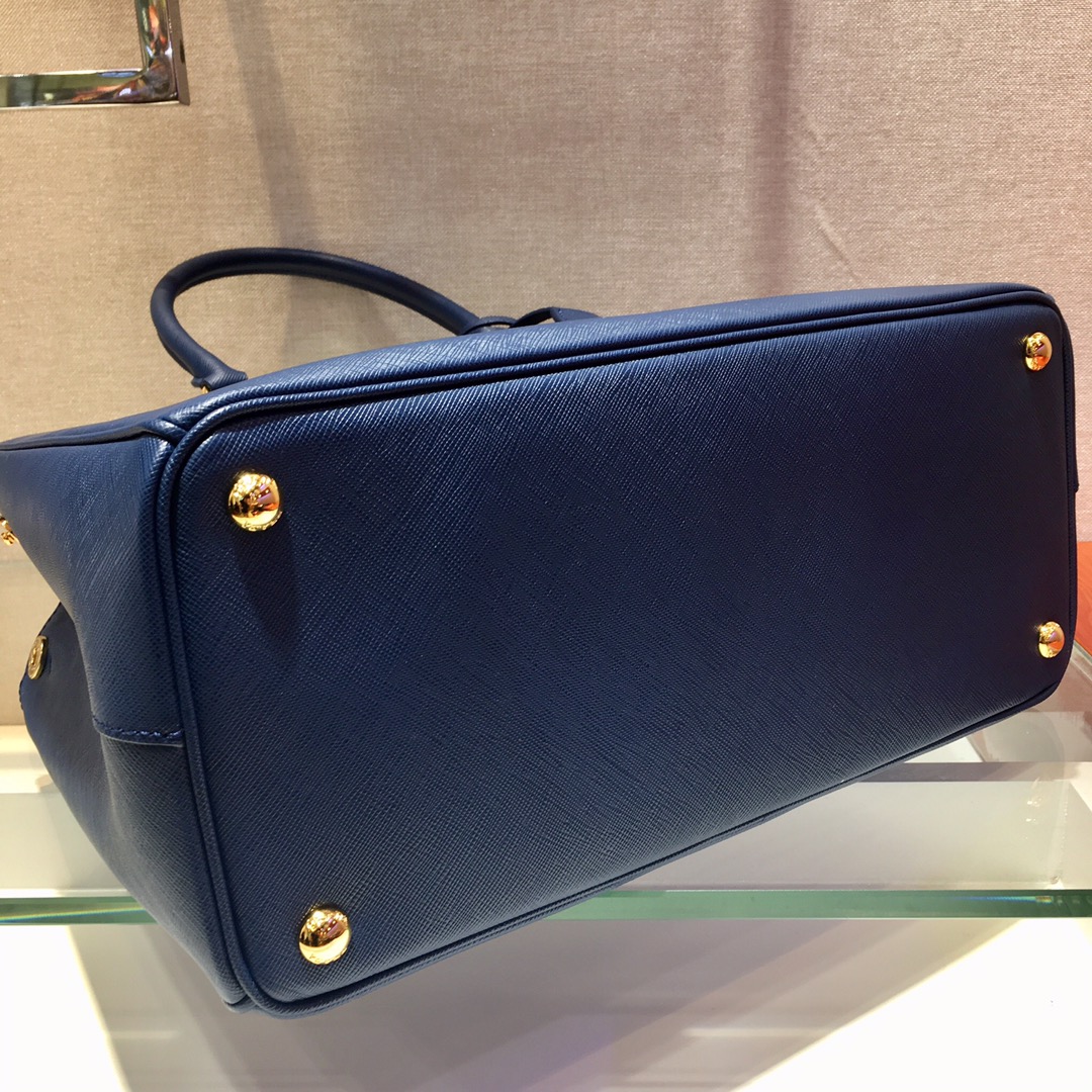 Medium Saffiano Leather Prada Galleria Bag, 1BA274