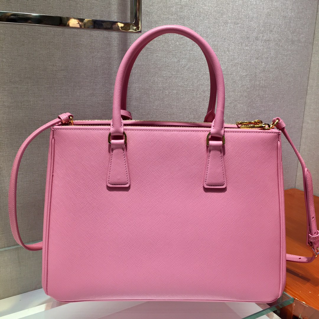 Medium Saffiano Leather Prada Galleria Bag, 1BA274