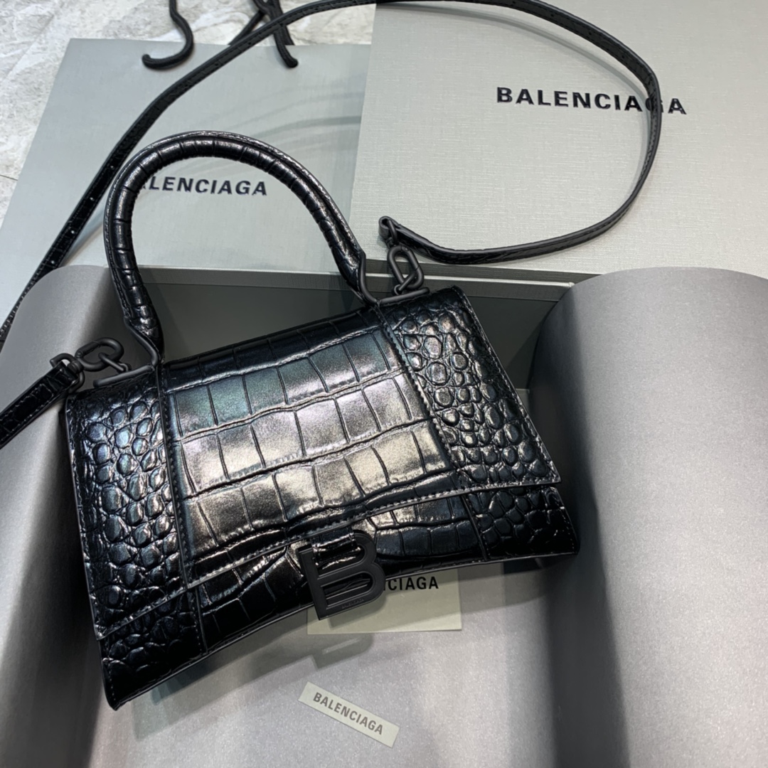 HOURGLASS SMALL TOP HANDLE BAG, Balenciaga Bag
